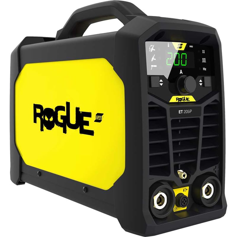 Inversor para solda com eletrodo e TIG, 200 A, 220 V~ - monofásica, Rogue ET 205iP, 0752314 ESAB