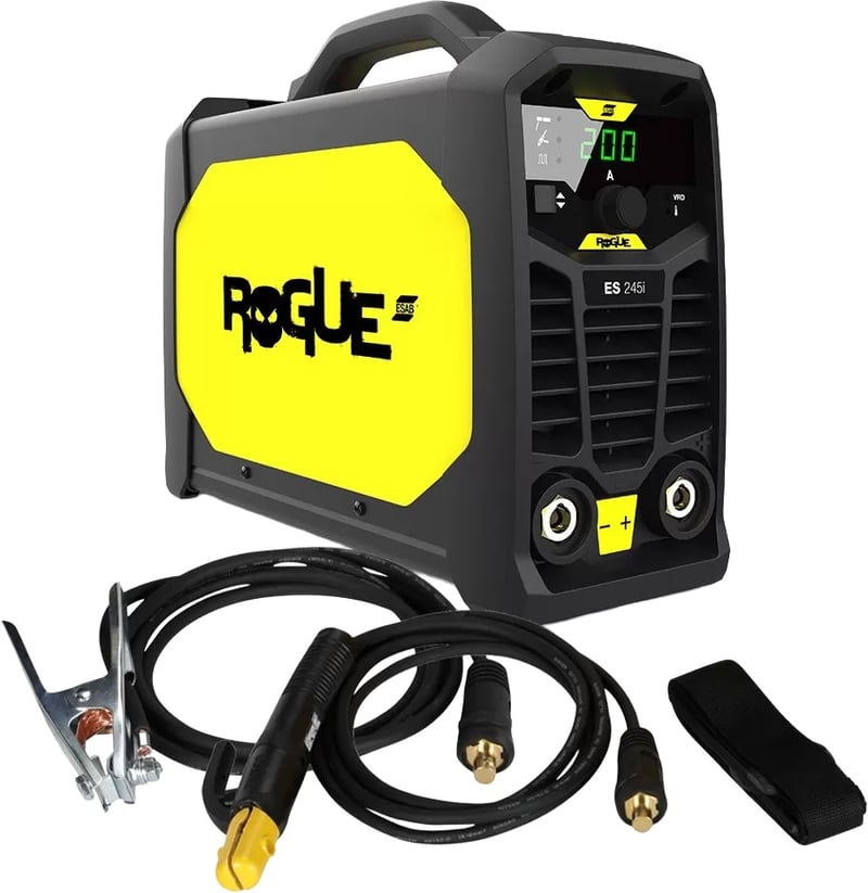 Inversor para solda com eletrodo e TIG, 200 A, 220 V~ - monofásica, Rogue LHN ES 245i, 752315 ESAB
