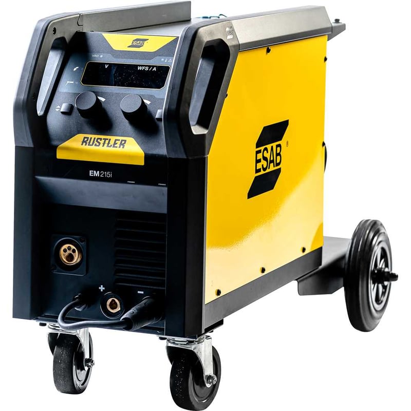 Máquina para solda MIG/MAG e eletrodo, 220 V~ - monofásica, RUSTLER EM 215i, ESAB