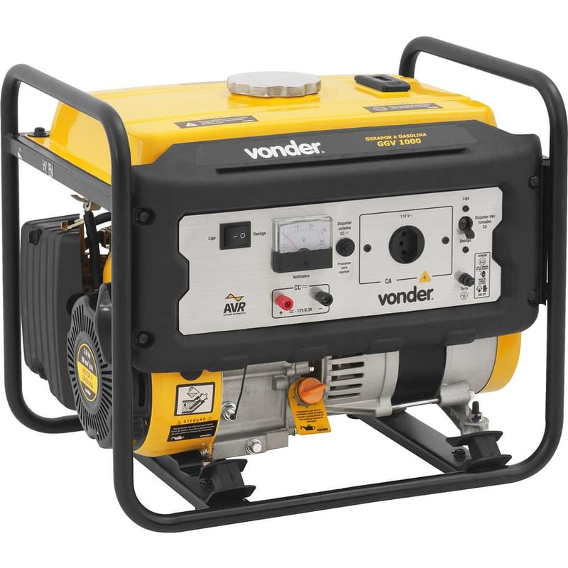 Gerador a gasolina 1.000 W, 110 V~