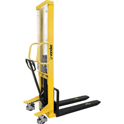 Empilhadeira manual, garfo fixo, 1,5 tonelada (1,5 tf)
