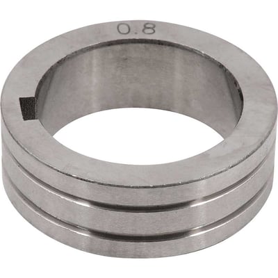 Roldana de arraste, 0,8 mm/1,0 mm, arame de aço sólido, para as máquinas MIG/MAG MM 250/MM 251/MM 255/MM 305/MMP 252