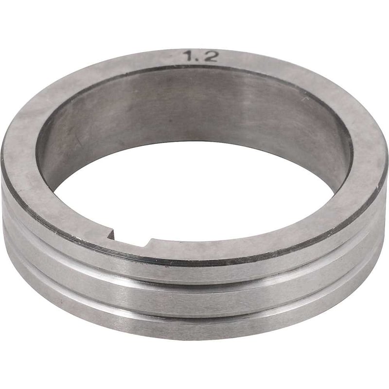 Roldana de arraste, 1,0 mm/1,2 mm, arame de aço sólido, para as máquinas MIG/MAG MM 300/MM 400/MM 402/MM 405