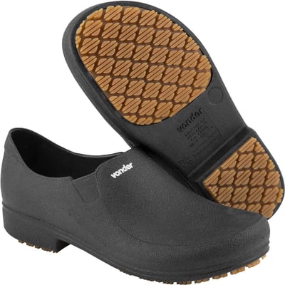 Sapato ocupacional classic, com salto, preto, n° 41