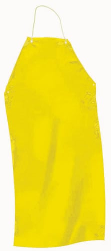 Avental PVC, com forro,1,20X0,70 m, amarelo