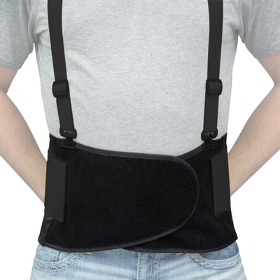 Cinta ergonômica para proteção lombar, tamanho XG, ECONOMY BELT ALLEGRO.