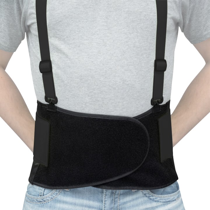 Cinta ergonômica para proteção lombar, tamanho XG, ECONOMY BELT ALLEGRO.