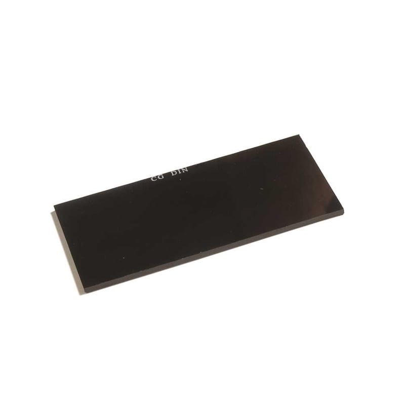 Lente de vidro retangular ton. 12