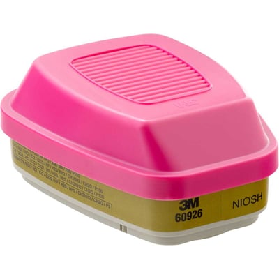 Filtro combinado para respiradores série 6000/6800/7500, MULTIGASES + P3, HB 004323612, 60926