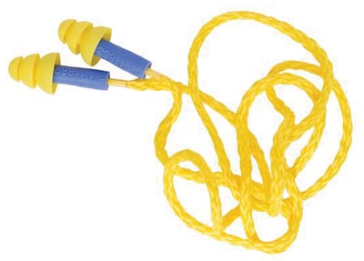Protetor auditivo tipo plug, tamanho P, 17 dB, de silicone com cordão em poliéster, H0002311969 Milenium