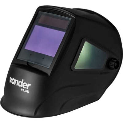 Máscara para solda com escurecimento automático e visor lateral, CORES REAIS, tonalidade 5 a 13, MSV 513, VONDER PLUS