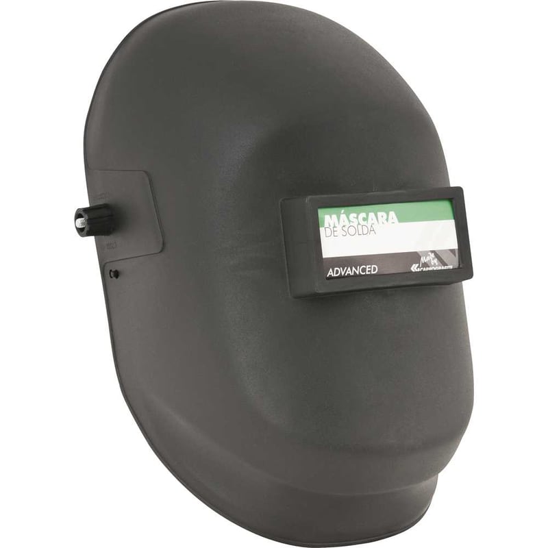 Máscara para solda com catraca e visor fixo