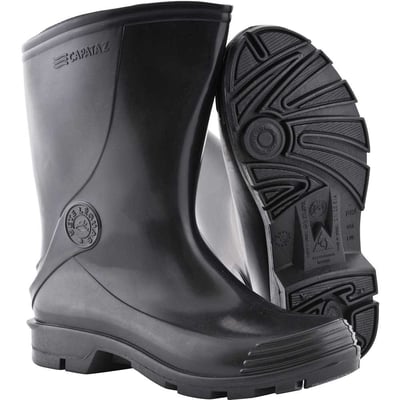 Bota de PVC preta, cano curto, Capataz II, 41