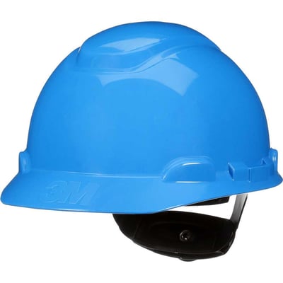Capacete aba frontal azul claro, com catraca, H-703, HB004726731
