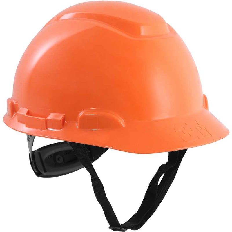 Capacete aba frontal laranja, com catraca, H-706, HB004726723