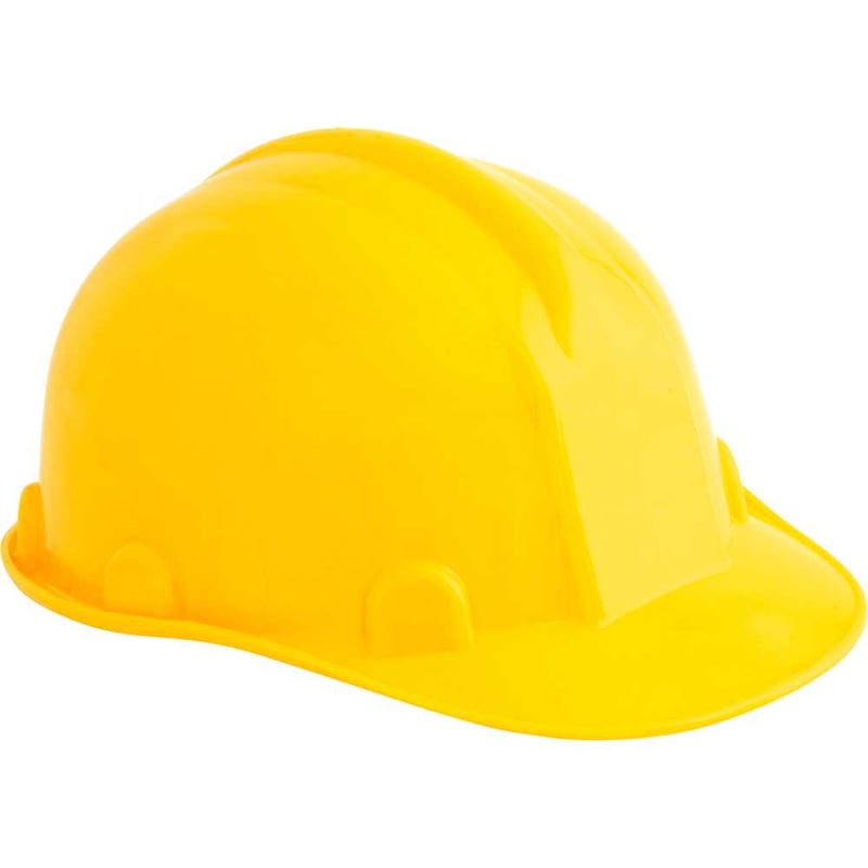Capacete amarelo, com