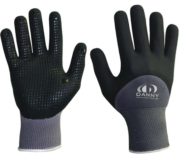 Luva de nylon e elastano, tamanho P (7), com revestimento nitrílico foam, MAXIFLEX ENDURANCE 3/4, DA-11.900