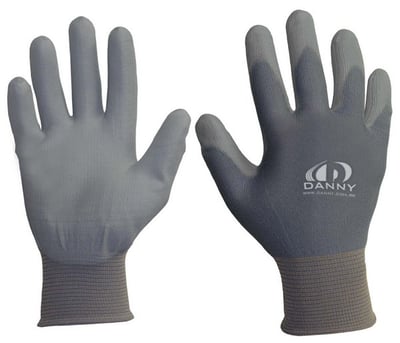 Luva Ultraflex, tamanho M, branca com cinza, DA-12600