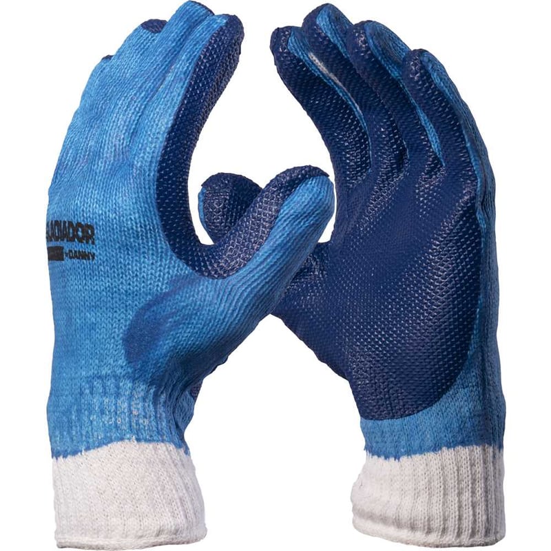 Luva Gladiador, tamanho G, DA-36105, azul