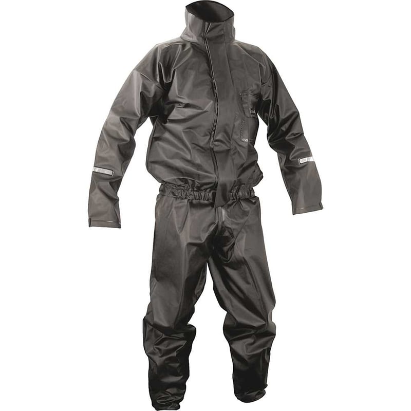 Conjunto para proteção para motoqueiro, Luxo em PVC 2900, tamanho G, preto