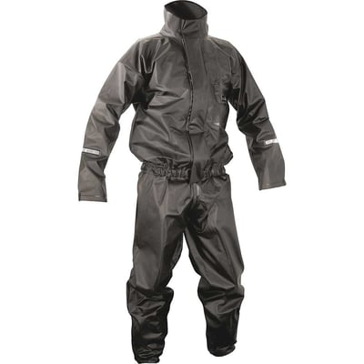 Conjunto para proteção para motoqueiro, Luxo em PVC 2900, tamanho GG, preto