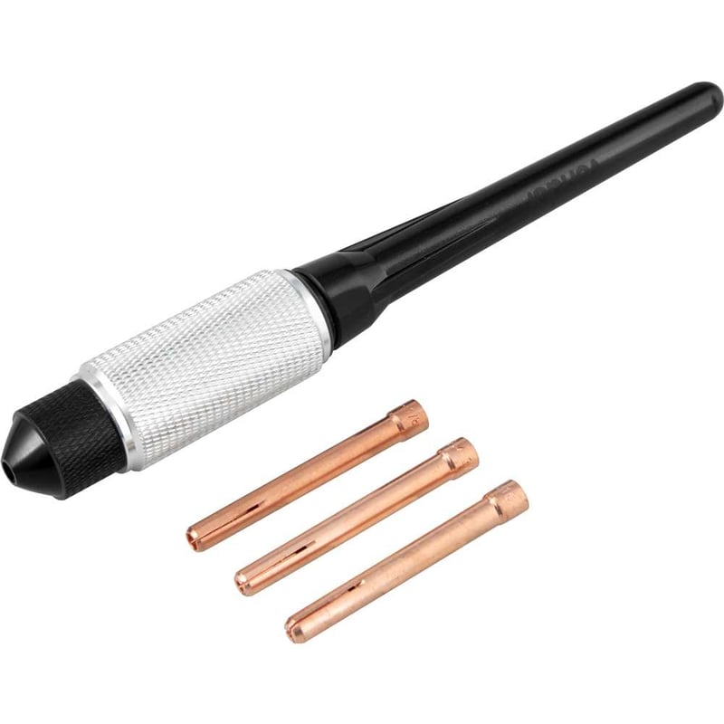 Suporte para afiar eletrodo de tungstênio