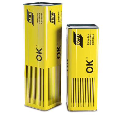 Eletrodo revestido para aço carbono, 20 kg, E7024 OK3380, com 4,00 mm