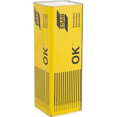 Eletrodo revestido para aço carbono, 25 kg, E7018 OK4804, com 4,00 mm