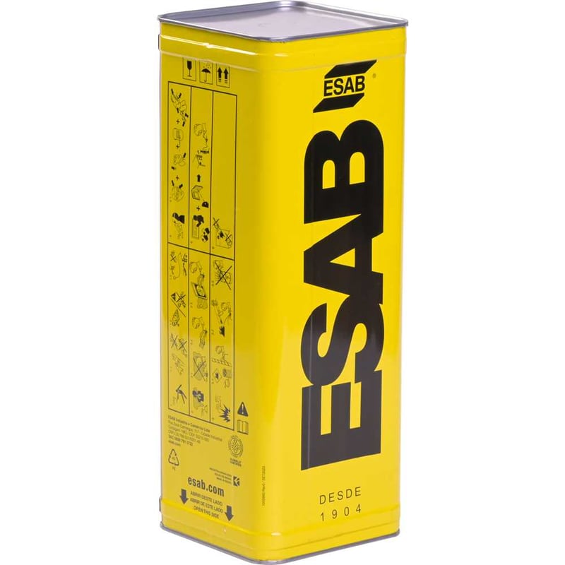 Eletrodo revestido para aço carbono, 17 kg, E7018, 2,5 mm, 0309810