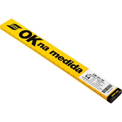 Eletrodo revestido para inox, caixa com 14 varetas, AWS E308L-17, com 3,25 mm, OK 61.30, 0309889
