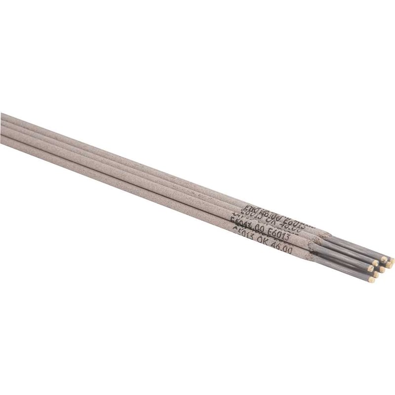 Eletrodo revestido para aço carbono, 4 kg, E6013 OK 4600, com 2,00 mm