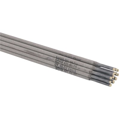 Eletrodo revestido para aço carbono, 5 kg, E6013 OK 4600, com 2,50 mm