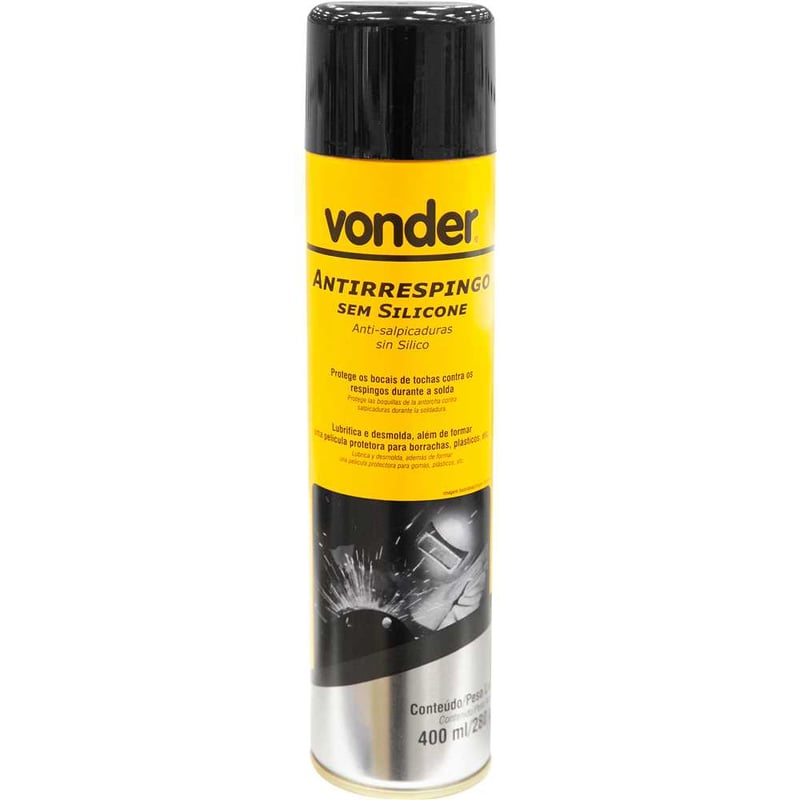 Antirrespingo sem silicone spray