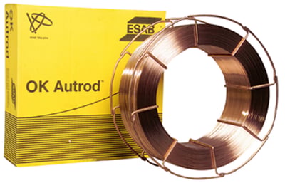 Arame MIG/MAG 1 mm, carretel metálico com 18 kg, 12.51 Autrod