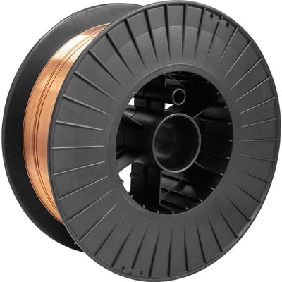 Arame MIG/MAG 1,0 mm, ER70S-6, carretel plástico com 15 kg