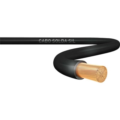 Cabo para solda 35,0 mm², com isolação em PVC