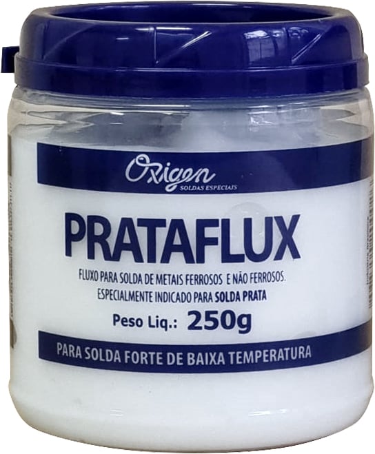 Fluxo para solda prata 250 g, Prataflux