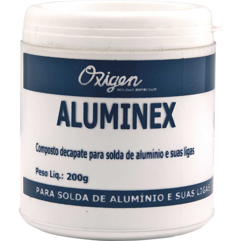 Fluxo para solda alumínio, com 200 g