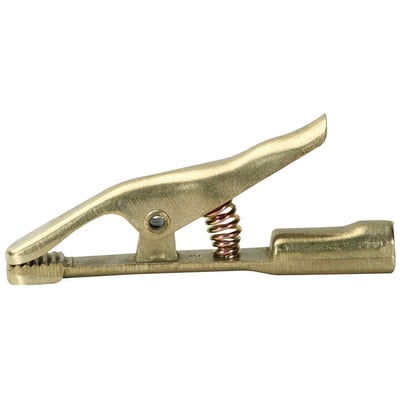 Garra negativa/obra para solda, 500 A, bronze 2100