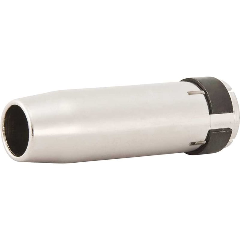 Bocal único cônico para tocha MIG/MAG, 15 mm x 75 mm, para a tocha SBME 125