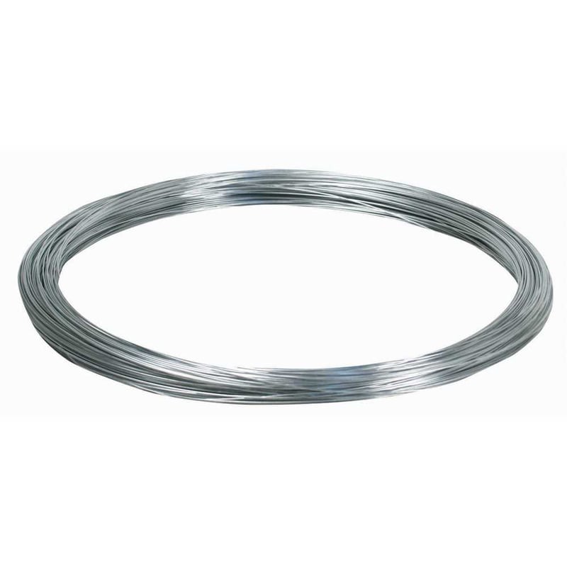 Arame galvanizado, comercial, BWG 20 0,89 mm