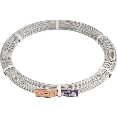 Arame zincado para culturas aéreas, 2,1 mm, 500 m