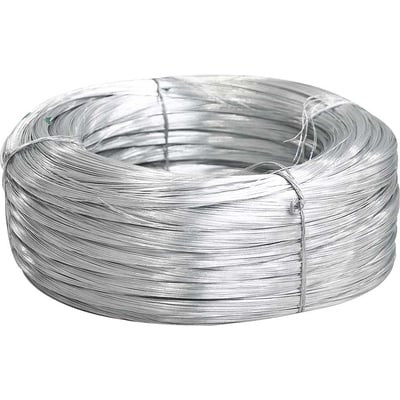 Arame galvanizado, industrial, BWG 18 1,24 mm