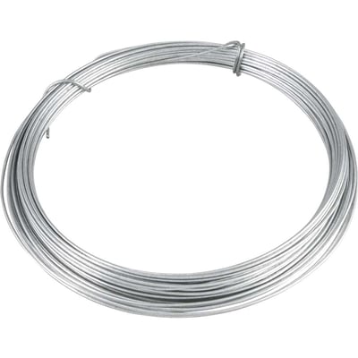Arame galvanizado, BWG 20 0,89 mm, rolo com 10 metros