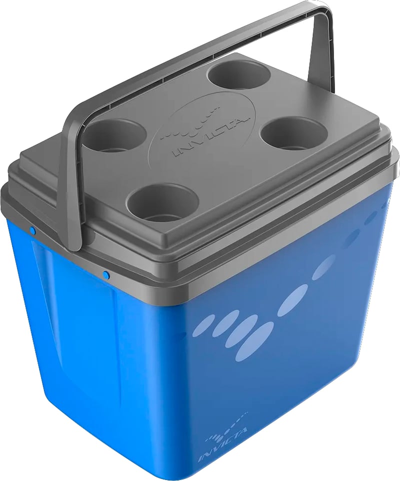 Caixa térmica Pop, 32 litros, azul, 101387322006