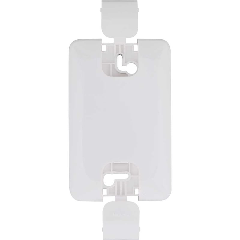 Placa de acabamento cega com suporte, 4 x 2", LGP020