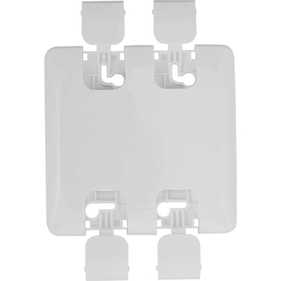 Placa de acabamento cega com suporte, 4x4, LGP020
