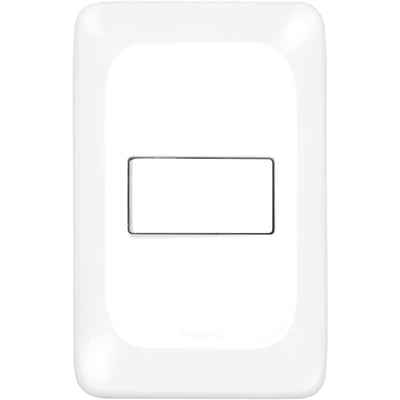 Conjunto interruptor intermediário, 10 A, LGX020IN, 4x2, PIAL POP