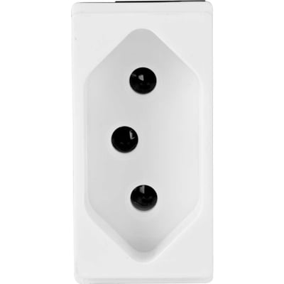 Módulo tomada 2P+T, 10 A, LG030, PIAL POP