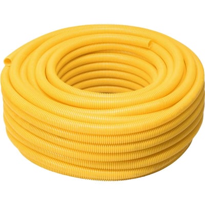 Eletroduto corrugado de PVC, amarelo, 32 mm x 25 m, 1232